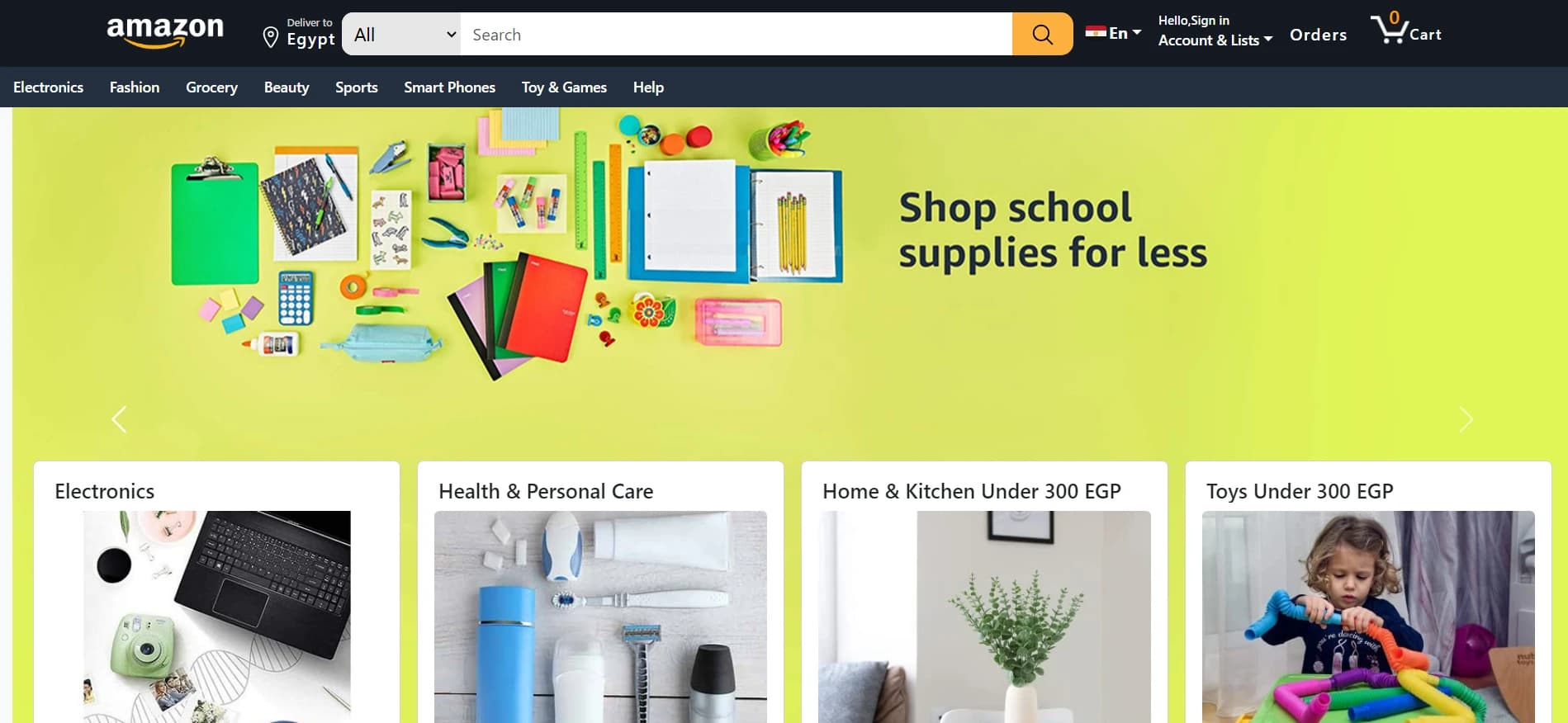 Amazon clone